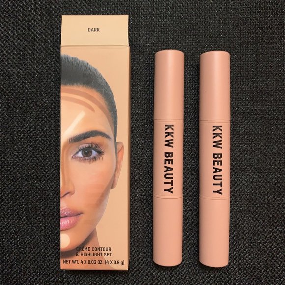 NEW KKW Creme Contour & Highlight Sticks - Dark